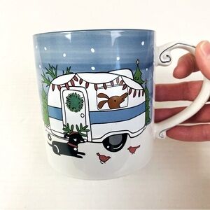 Spectrum Designz Holiday Happy Camper Dog Mug 20oz